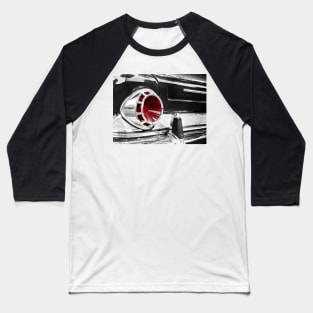 US American classic car 1963 New Yorker rear abstract Baseball T-Shirt